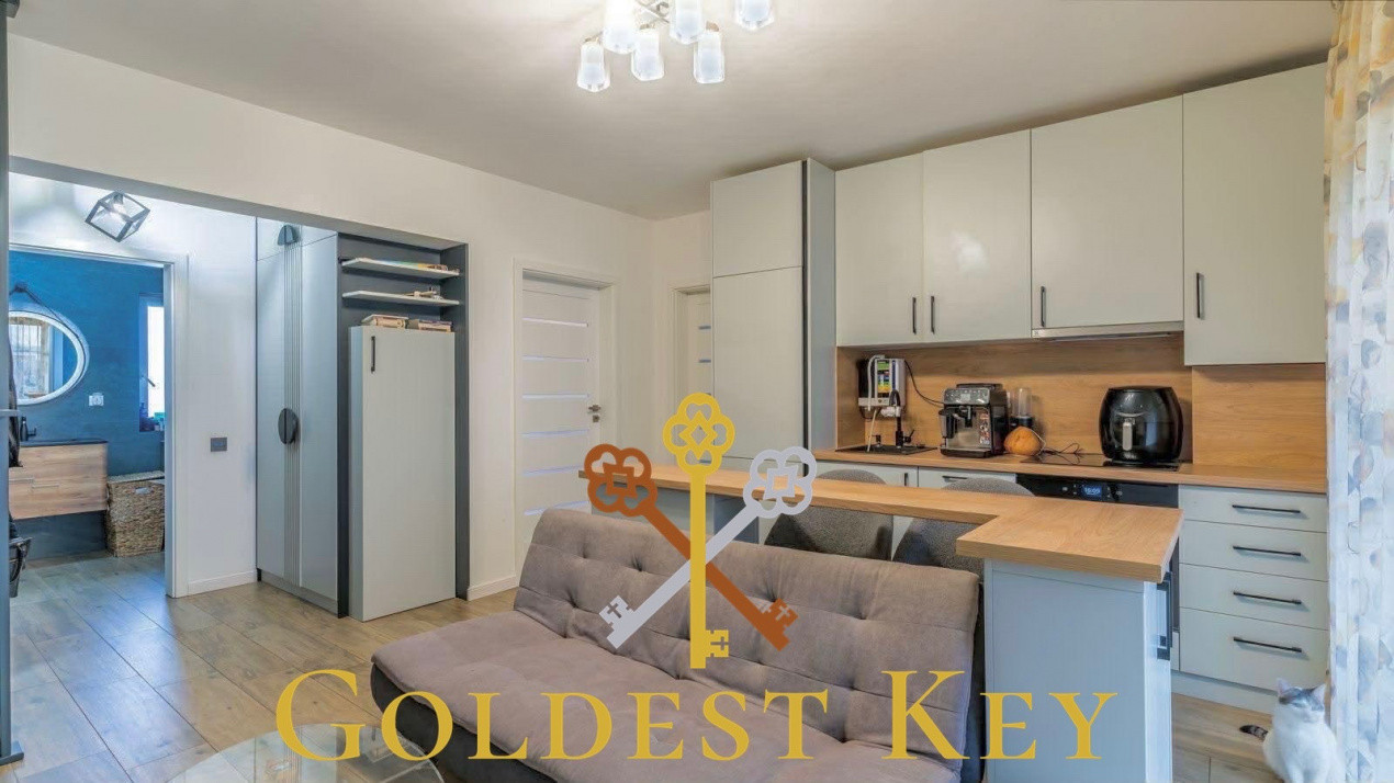 Apartament la cheie! 3 camere, balcon, grădină, parcare, boxă! Baciu