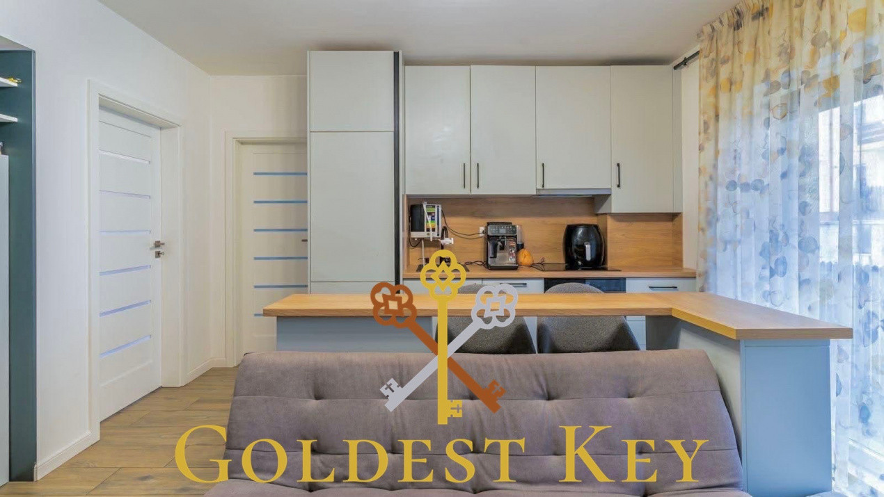 Apartament la cheie! 3 camere, balcon, grădină, parcare, boxă! Baciu