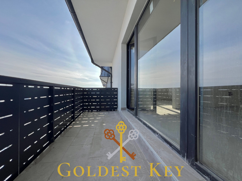 Apartament semifinisat cu 2 camere, balcon, parcare exterioară! Baciu