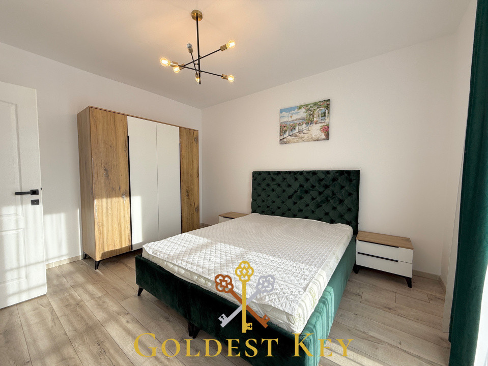 Apartament modern cu 2 camere, balcon și 2 locuri de parcare