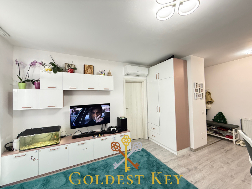 Apartament cu 3 camere, balcon și garaj Baciu-Cluj