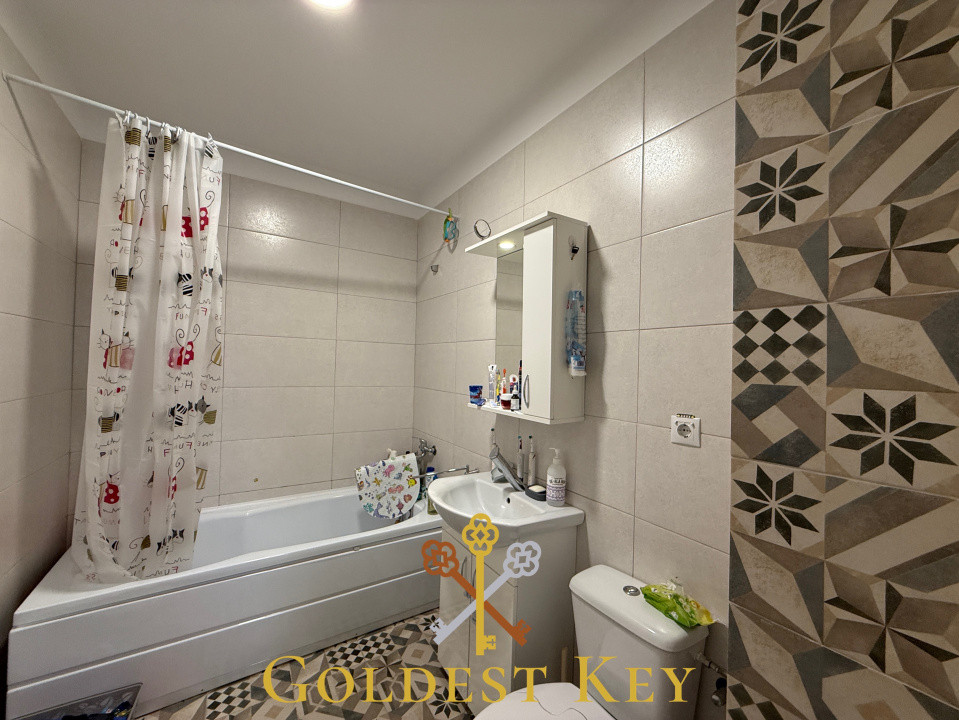 Apartament cu 3 camere, balcon și garaj Baciu-Cluj