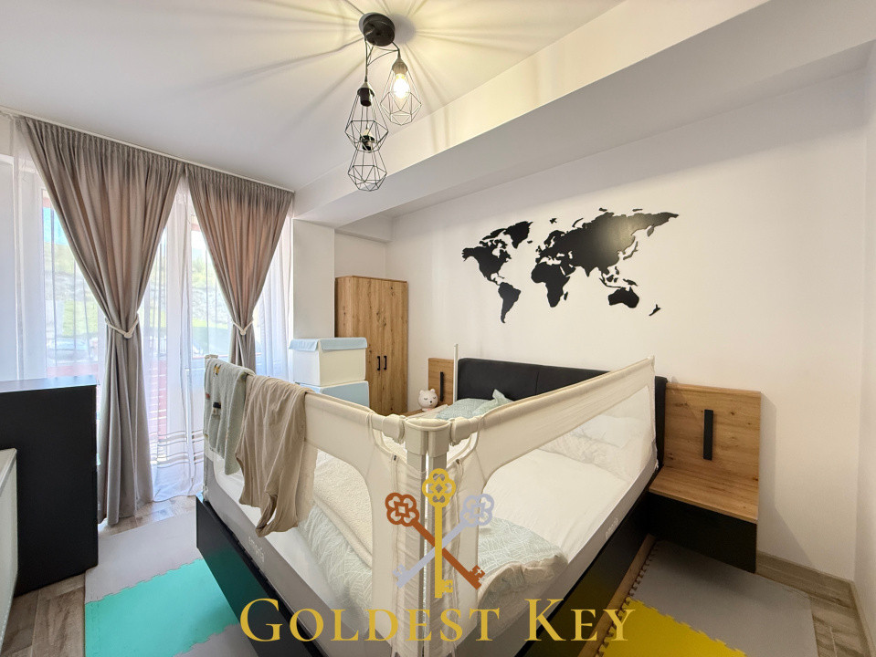 Apartament la cheie cu 2 camere, balcon și parcare BACIU, Cluj