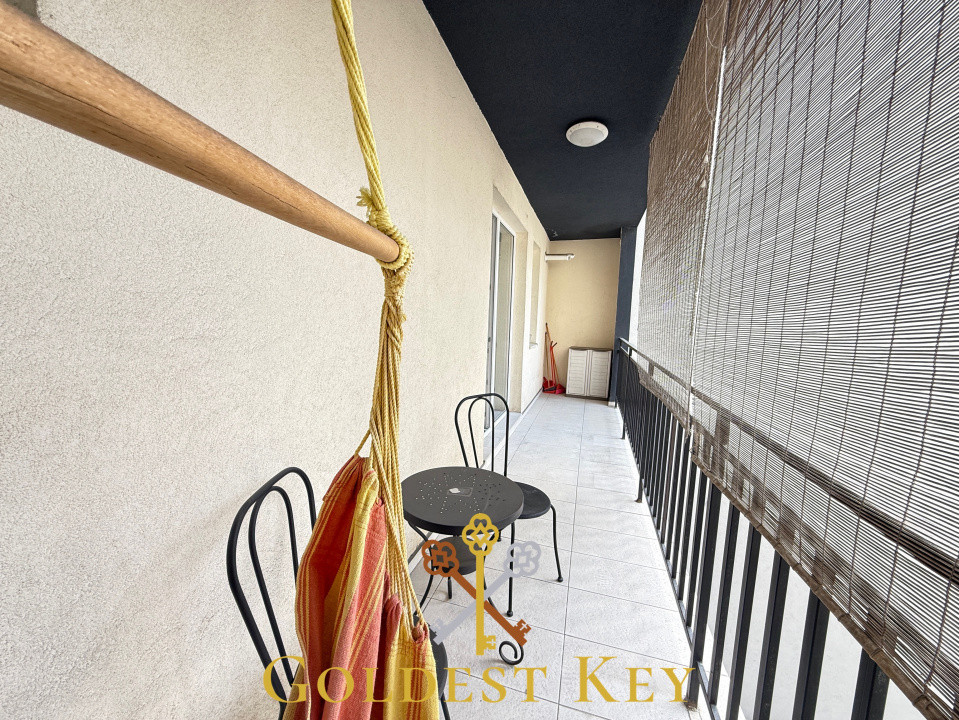 ACCESIBILITATE - Apartament central cu 2 camere și balcon generos 