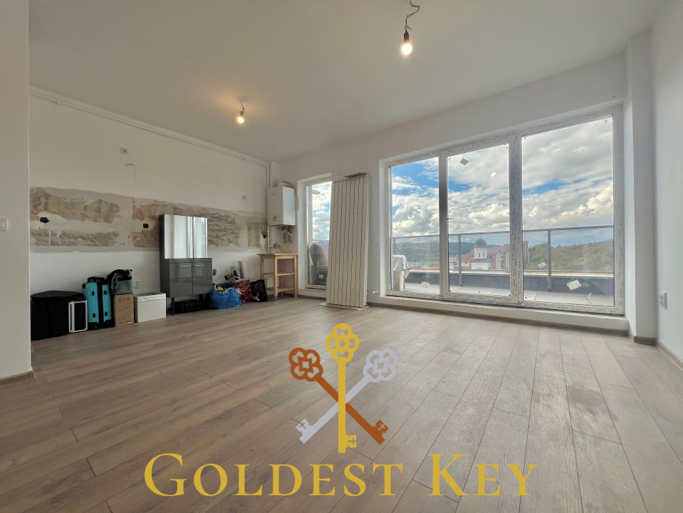 Nou! Apartament finisat cu o cameră, terasă și parcare subterană!