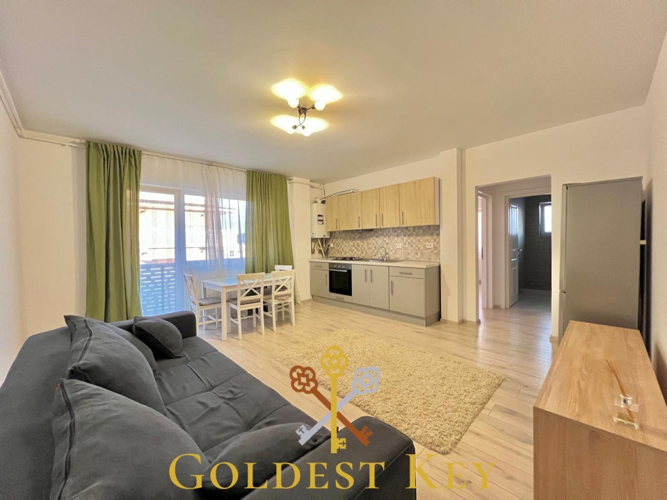 Apartament cu 2 camere, balcon și parcare subterană 