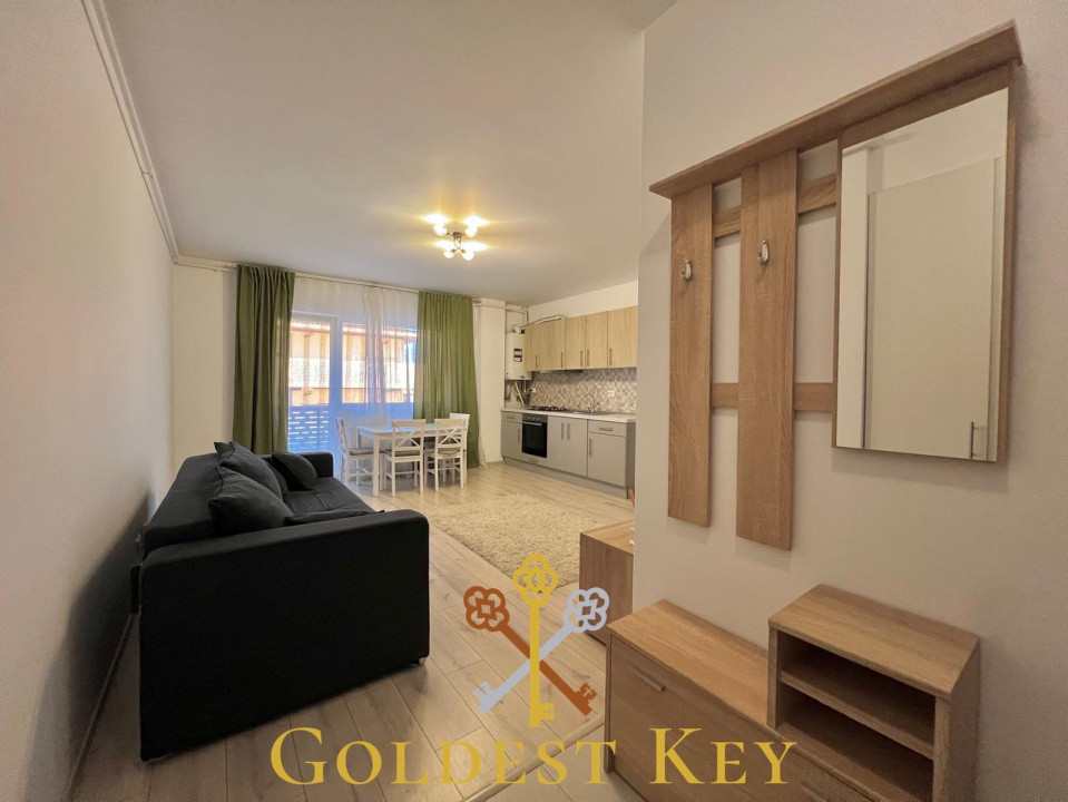 Apartament cu 2 camere, balcon și parcare subterană 