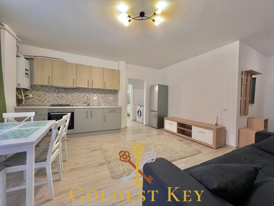 Apartament cu 2 camere, balcon și parcare subterană 