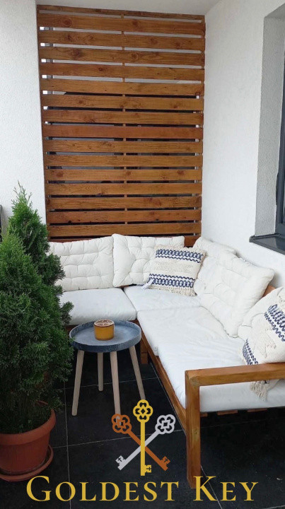 Apartament modern cu 2 camere, terasă, parcare și boxă! Dâmbul Rotund 