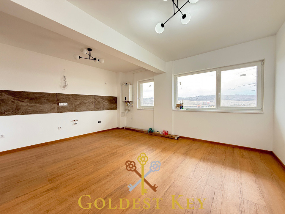 Apartament cu 3 camere, încălzire în pardoseală 