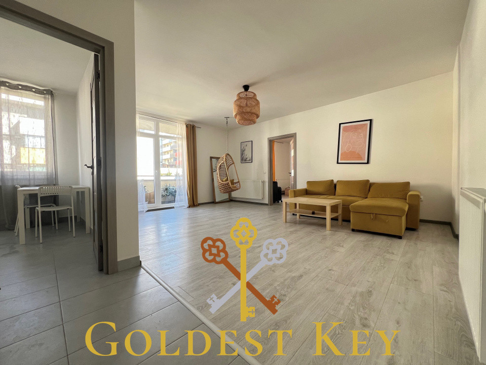 Apartament modern cu 2 camere semidecomandate şi balcon! Baciu