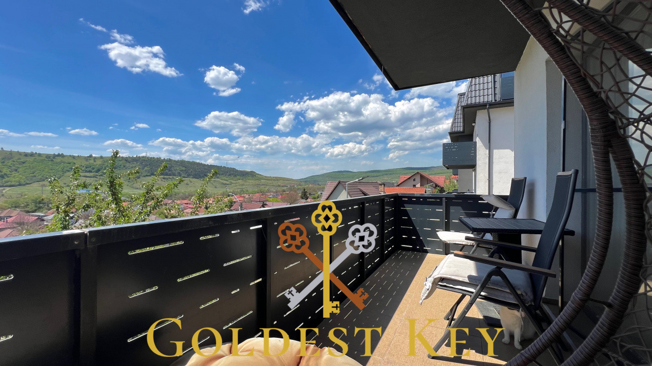 Apartament la cheie! 3 camere, balcon și grădină! Baciu