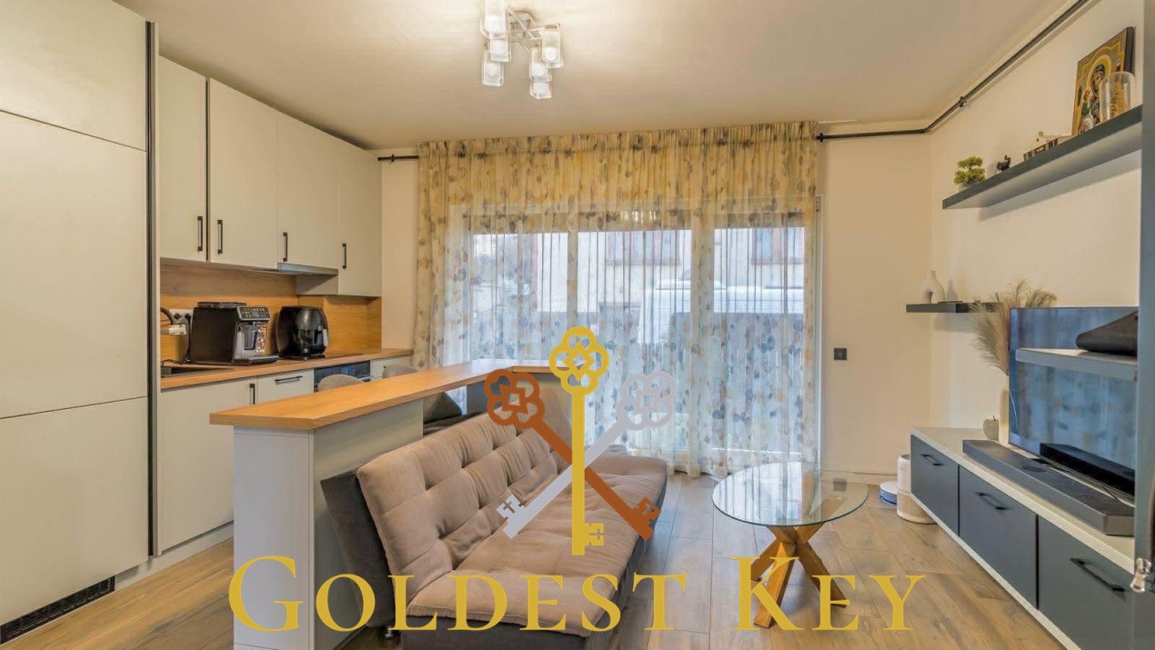 Apartament la cheie! 3 camere, balcon și grădină! Baciu