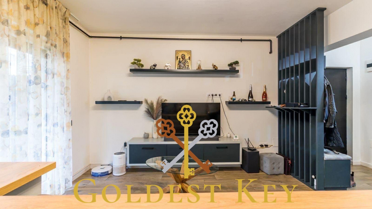 Apartament la cheie! 3 camere, balcon și grădină! Baciu