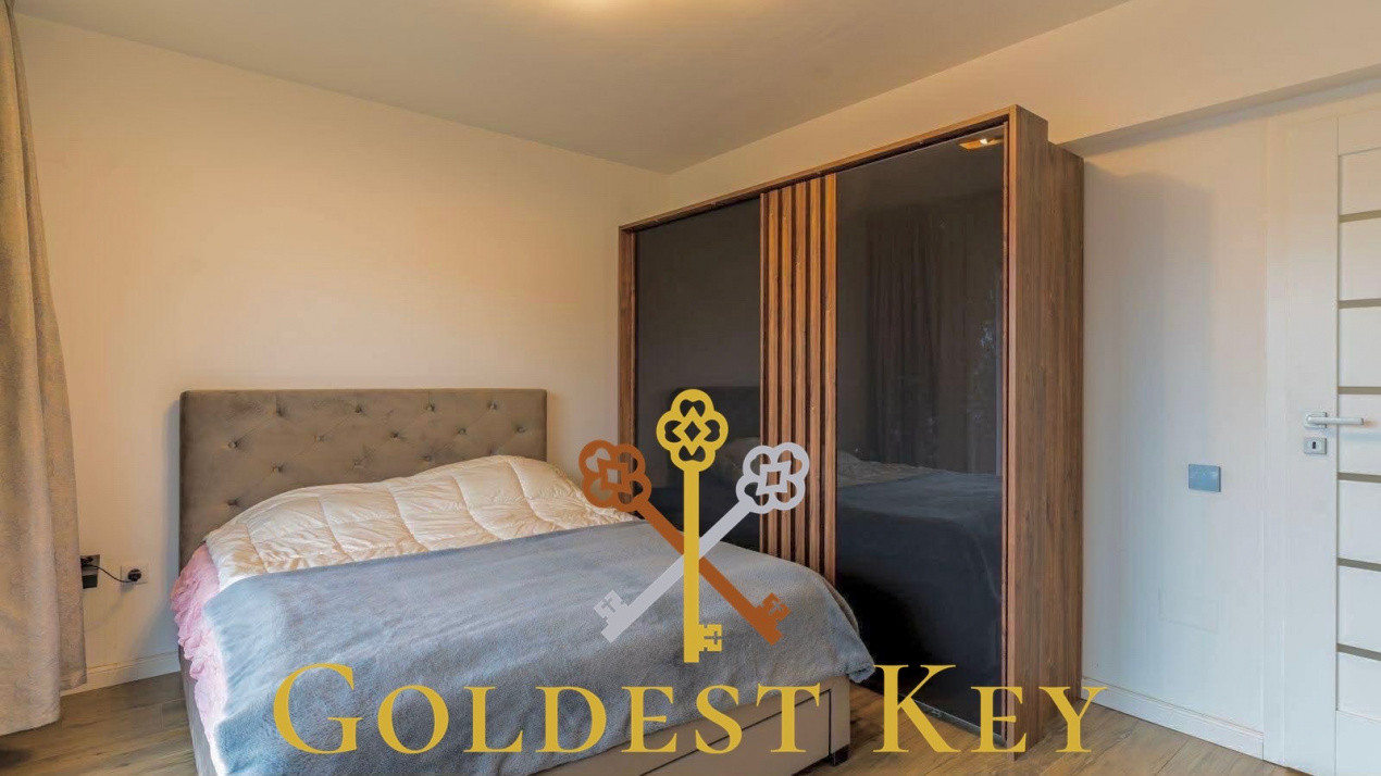 Apartament la cheie! 3 camere, balcon și grădină! Baciu