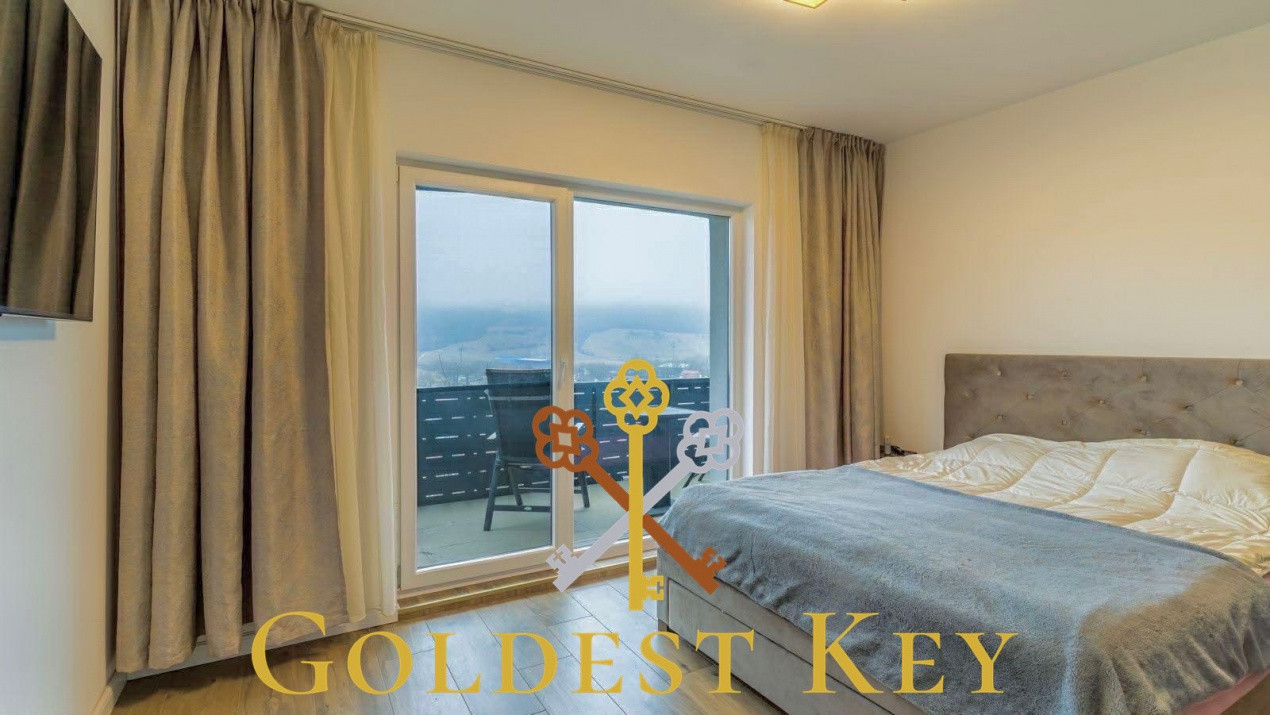 Apartament la cheie! 3 camere, balcon și grădină! Baciu
