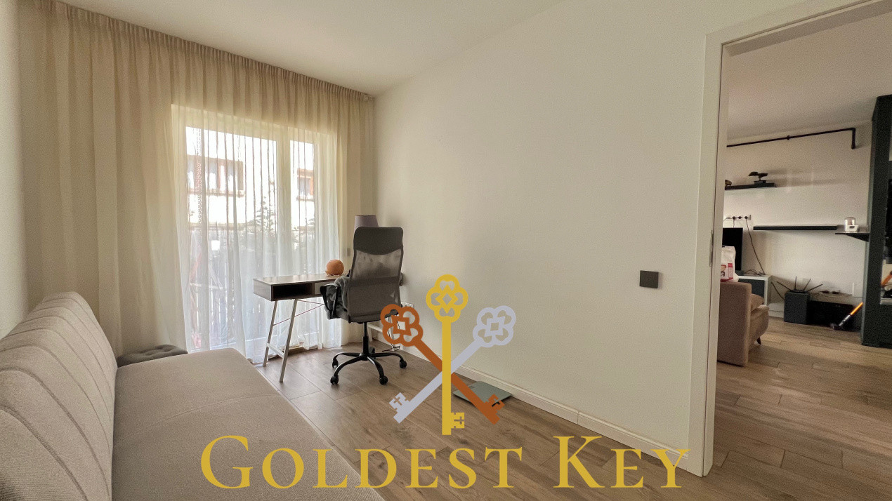 Apartament la cheie! 3 camere, balcon și grădină! Baciu