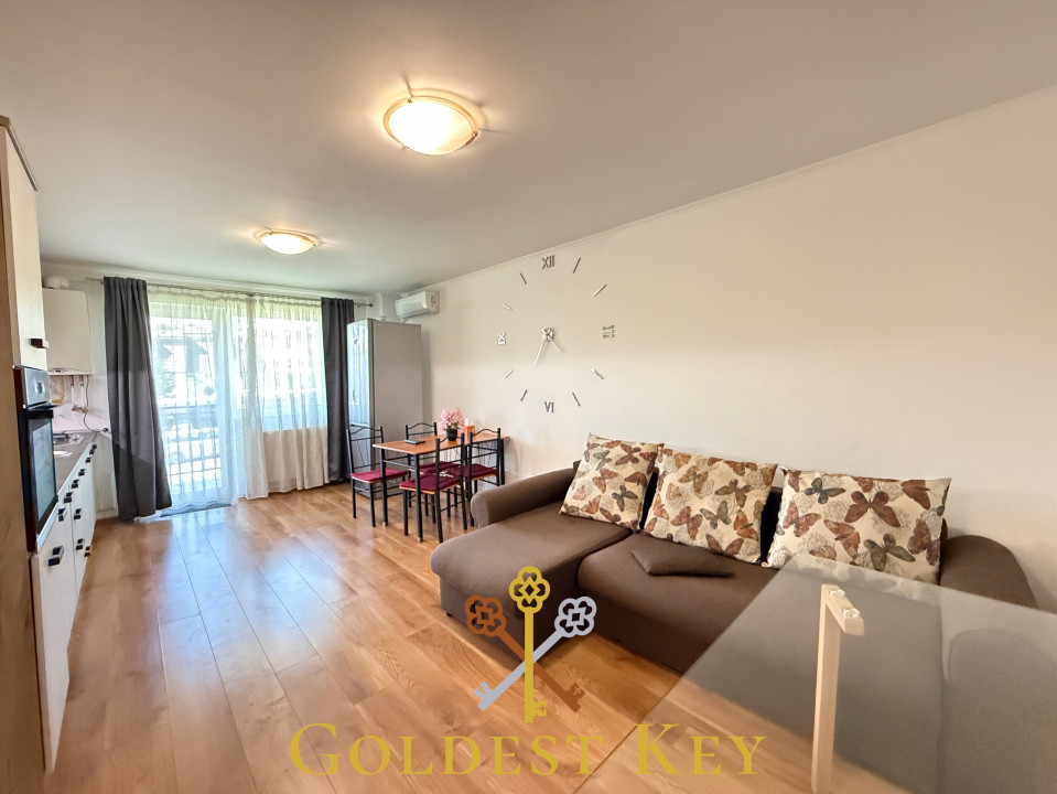 Apartament cu 2 camere, balcon și parcare subterană 