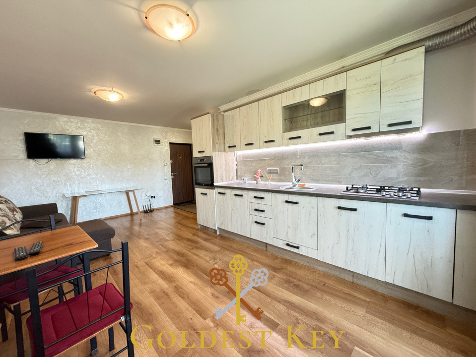 Apartament cu 2 camere, balcon și parcare subterană 