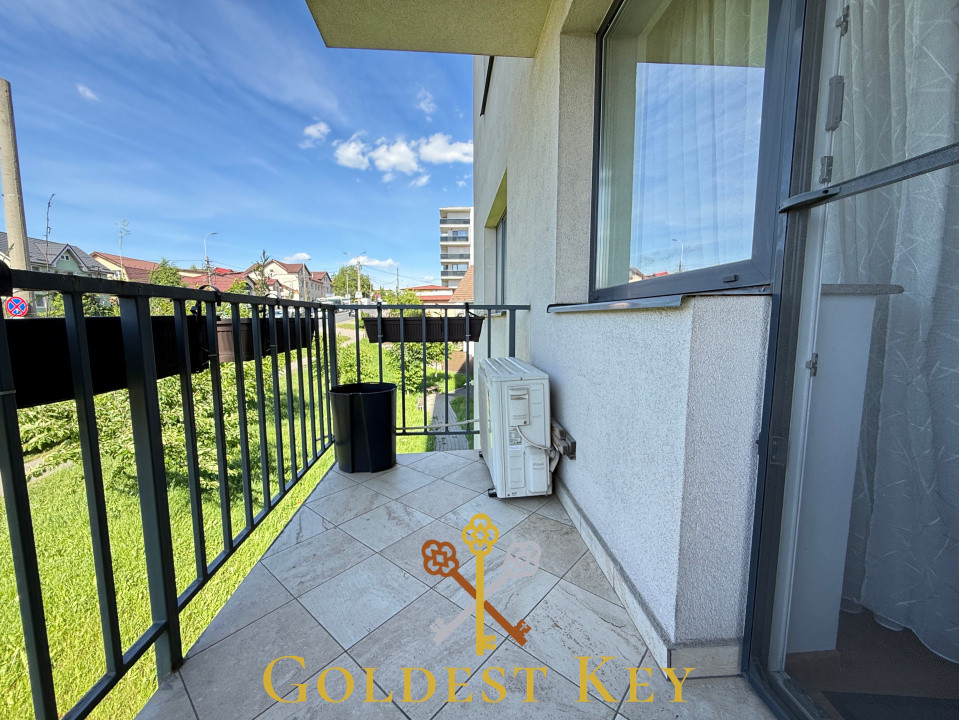 Apartament cu 2 camere, balcon și parcare subterană 