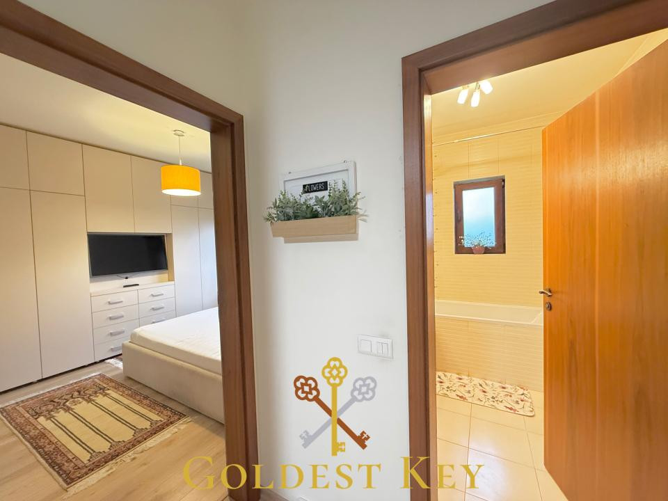 Apartament cu 3 camere, terasă, grădină, curte privată 