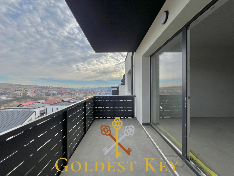 Apartament nou semifinisat, cu două camere si balcon! Baciu