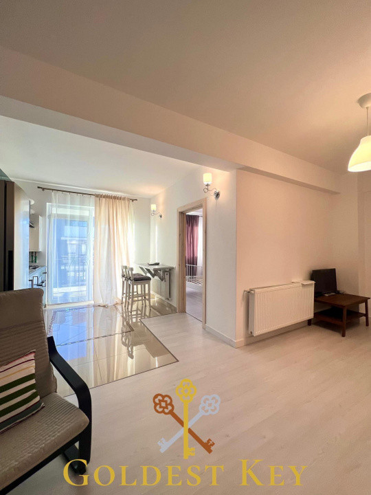 Apartament modern cu 2 camere semidecomandate, balcon și parcare! 