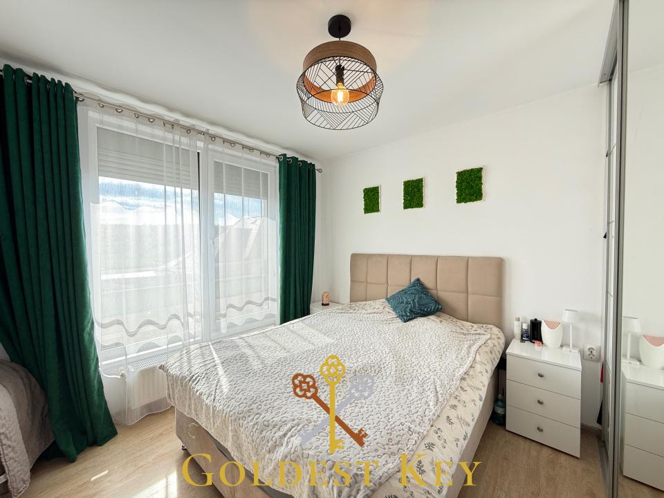Apartament modern cu 2 camere, balcon și parcare exterioară BACIU 