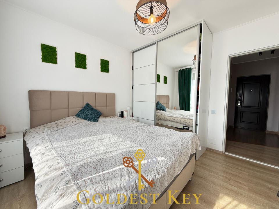 Apartament modern cu 2 camere, balcon și parcare exterioară BACIU 