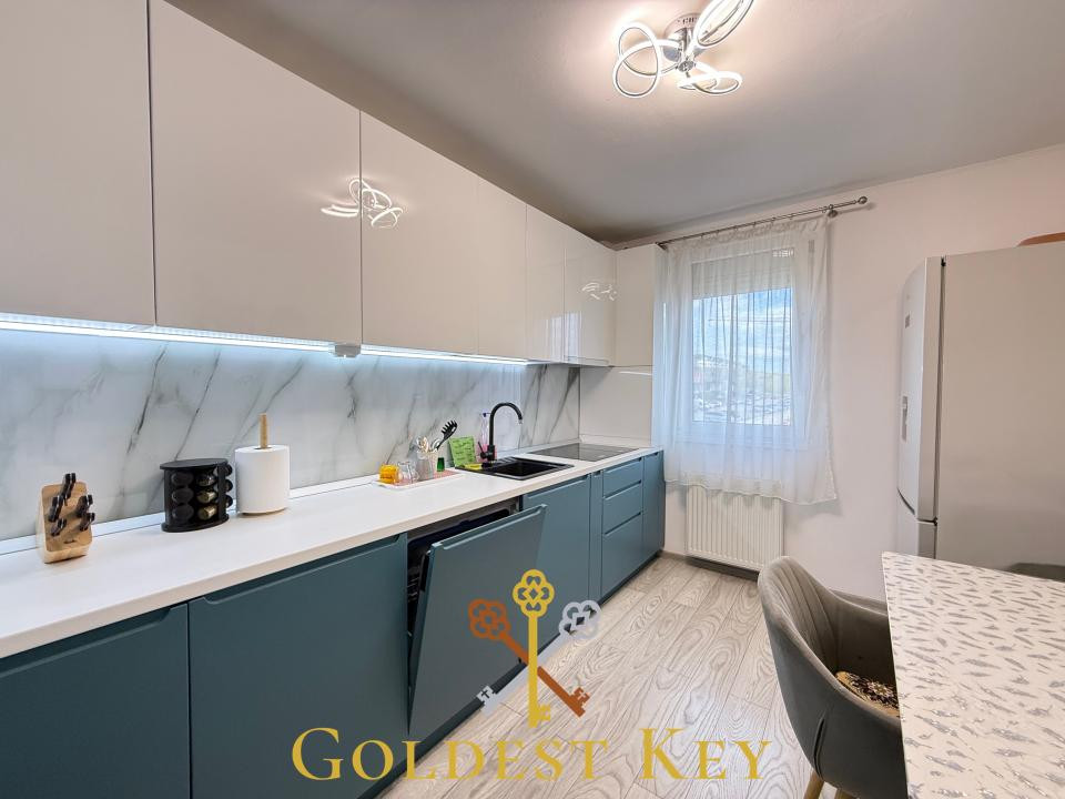 Apartament modern cu 2 camere, balcon și parcare exterioară! Baciu