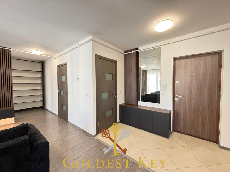 Apartament NOU la prima închiriere cu 2 camere, parcare subterană 
