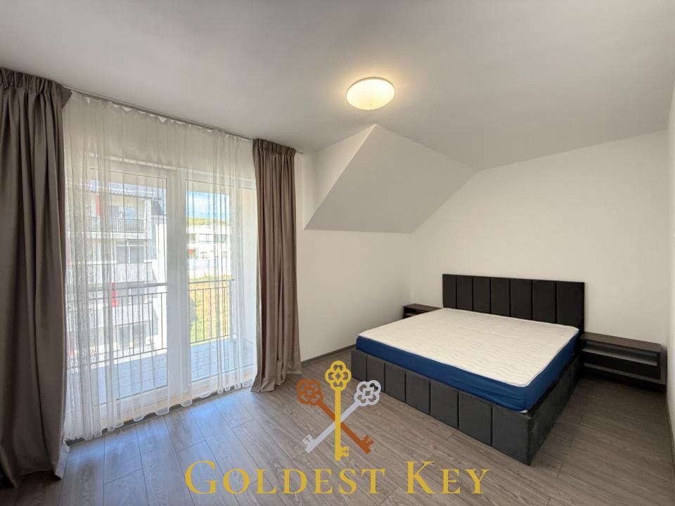 Apartament NOU la prima închiriere cu 2 camere, parcare subterană 