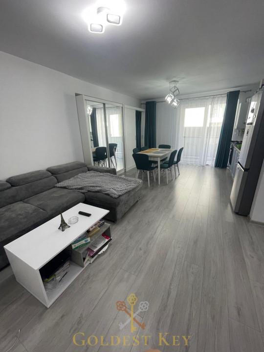 Apartament modern cu 2 camere, balcon, parcare subterană 