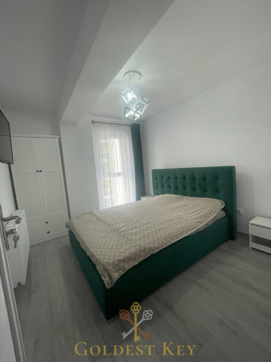 Apartament modern cu 2 camere, balcon, parcare subterană 
