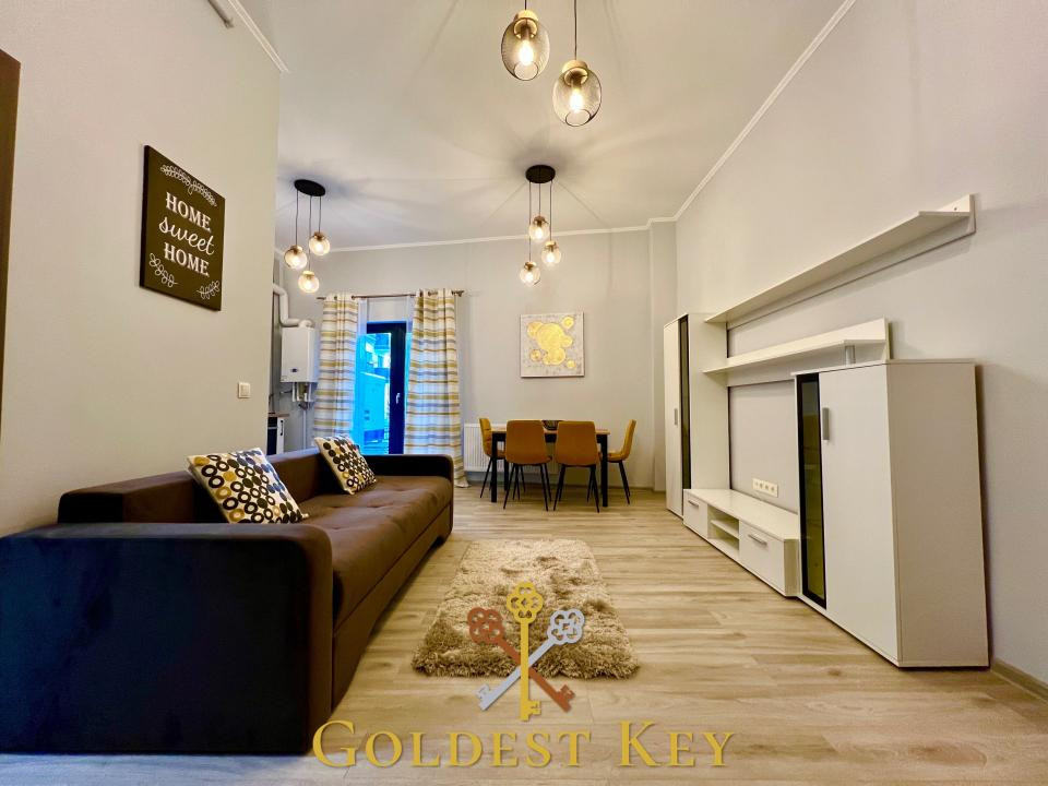 Pet-friendly Apartament cu 2 camere, balcon, garaj subteran 