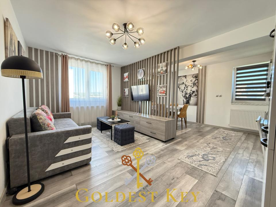 Apartament NOU cu 2 camere, balcon și parcare subterană 