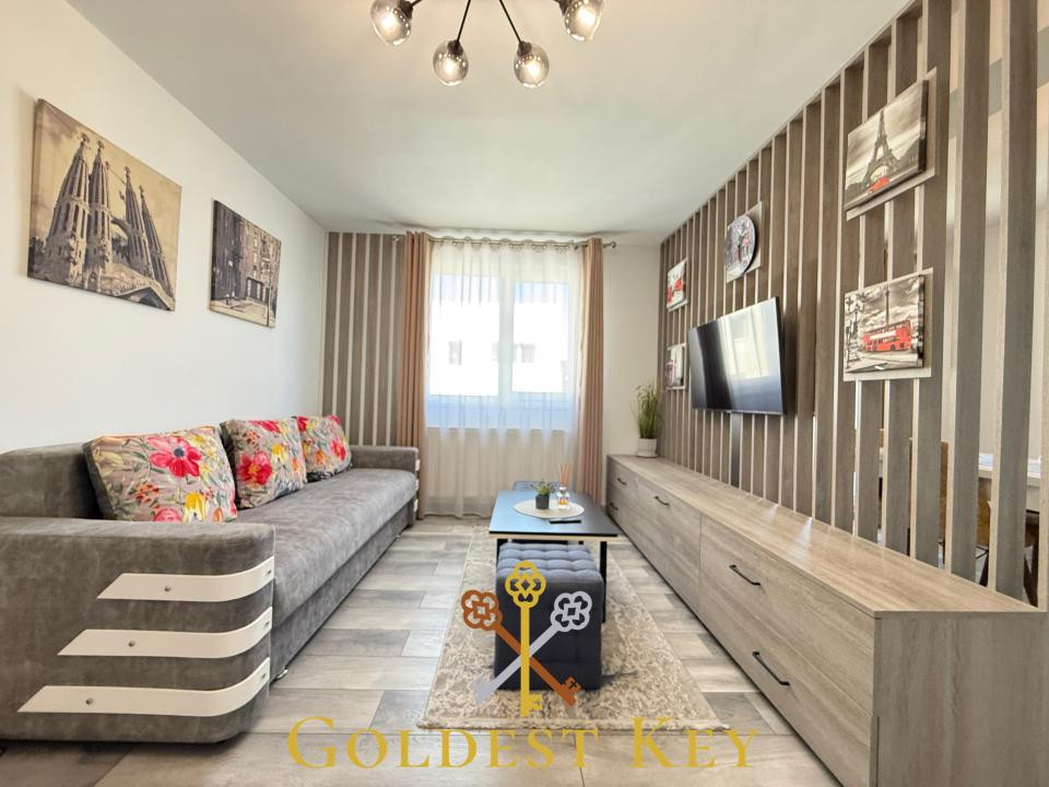 Apartament NOU cu 2 camere, balcon și parcare subterană 
