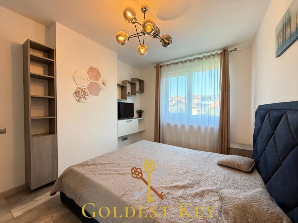 Apartament NOU cu 2 camere, balcon și parcare subterană 