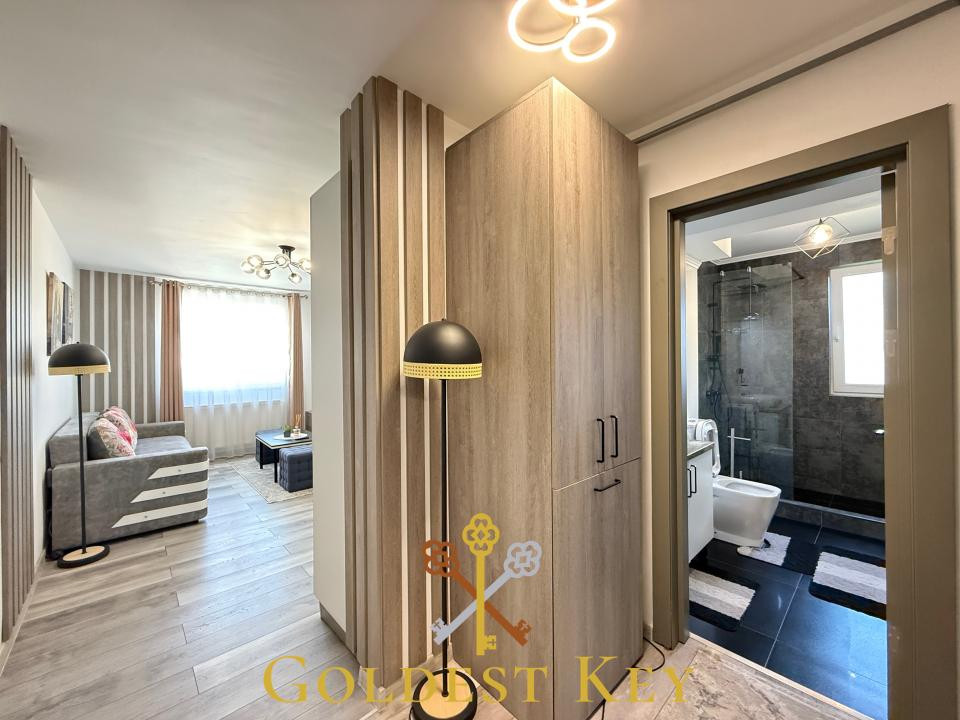 Apartament NOU cu 2 camere, balcon și parcare subterană 