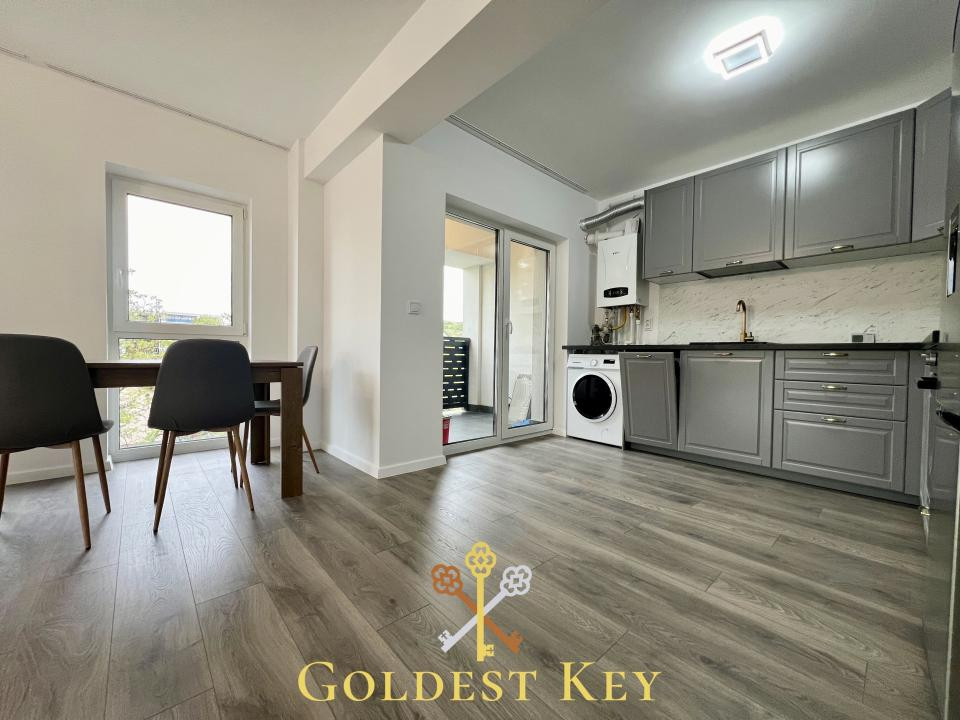 Apartament NOU cu 2 camere, balcon și parcare subterană 