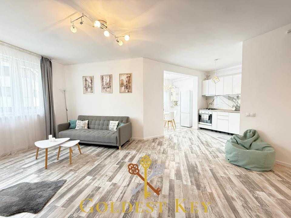 Apartament modern cu 2 camere și parcare subterană 