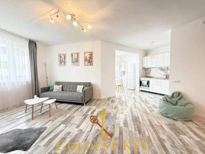 Apartament modern cu 2 camere și parcare subterană 