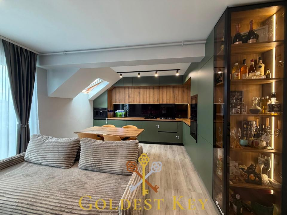 Apartament calitativ cu 3 camere, 2 băi, balcon, 2 garaje