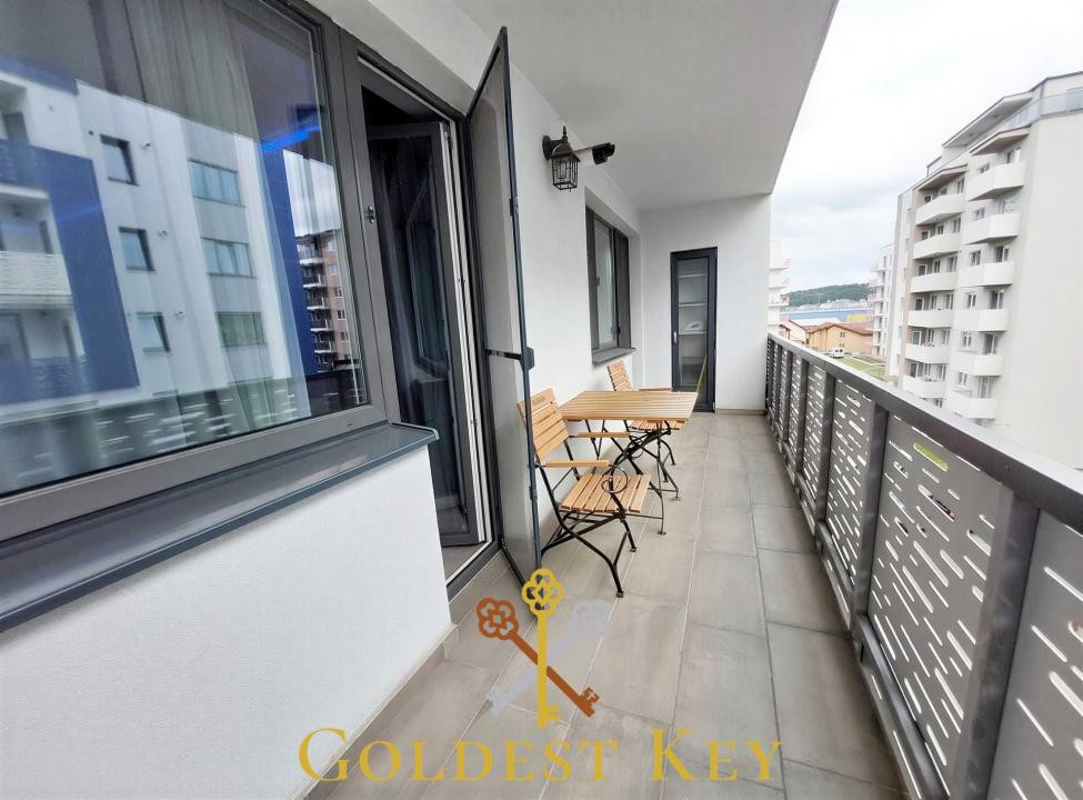 Apartament generos cu 2 camere și balcon - zona VIVO
