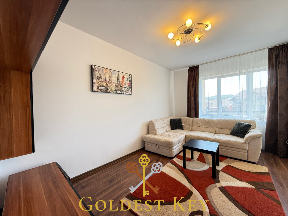 Apartament cu 2 camere, balcon și parcare exterioară! Baciu 