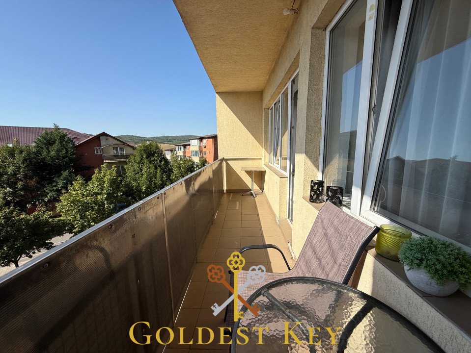 Apartament cu 2 camere, balcon și parcare exterioară! Baciu 