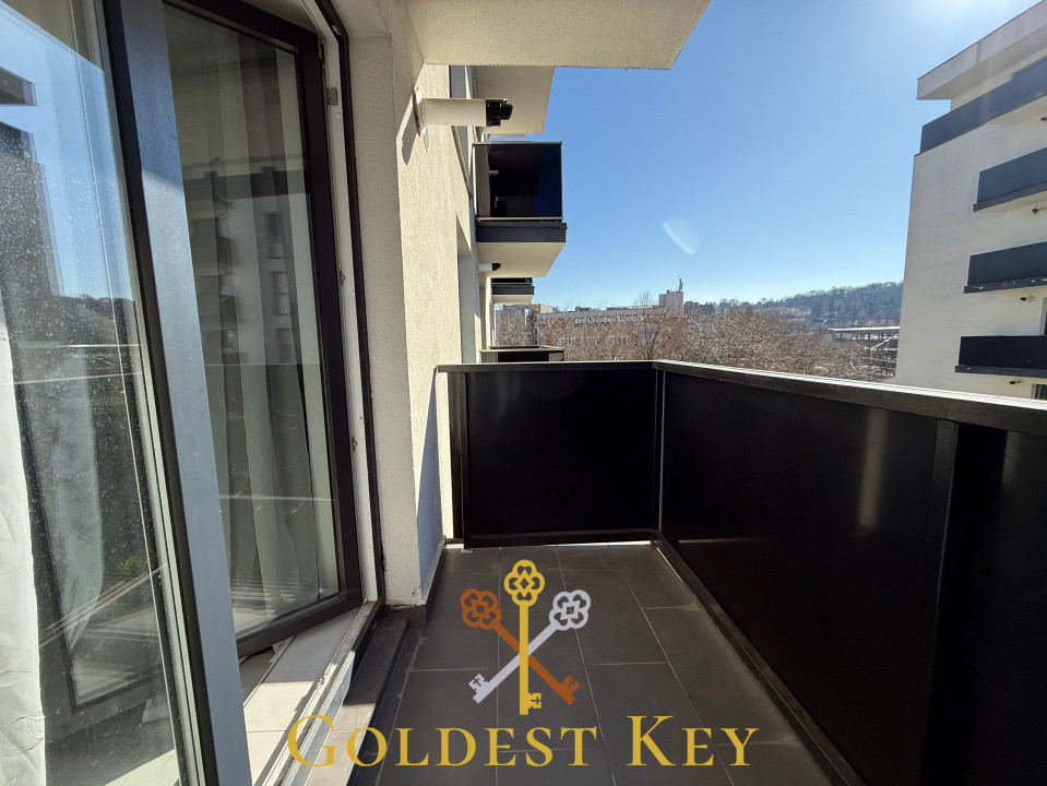 Apartament cu 2 camere, balcon și parcare subterană extra 