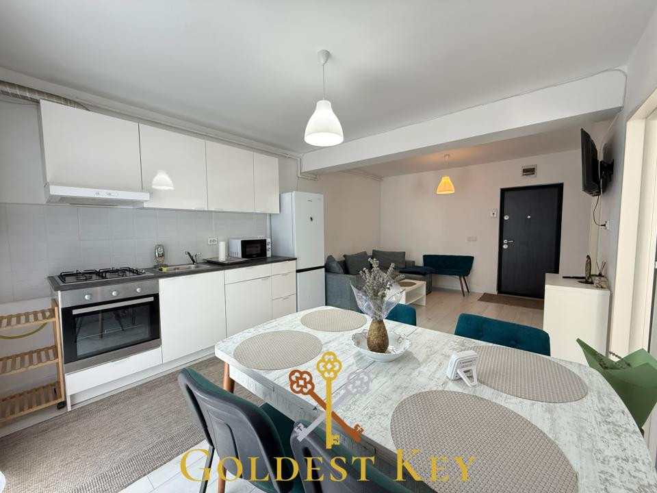 Apartament cu 2 camere, balcon și parcare subterană 
