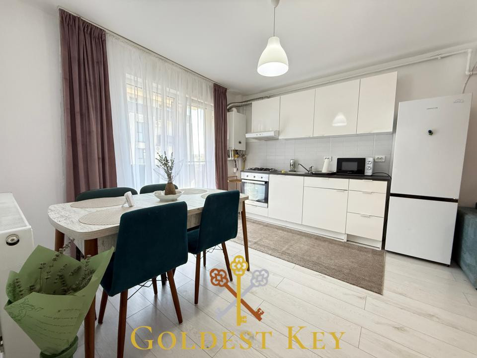 Apartament cu 2 camere, balcon și parcare subterană 