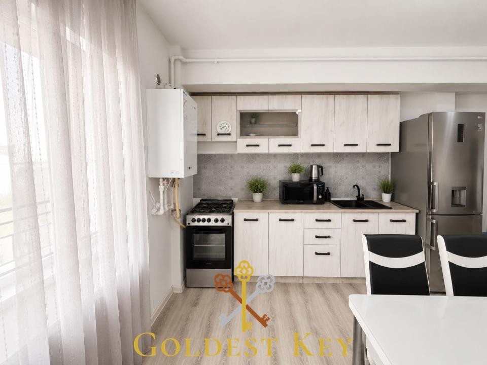 Apartament cu 2 camere, balcon și parcare subterană 